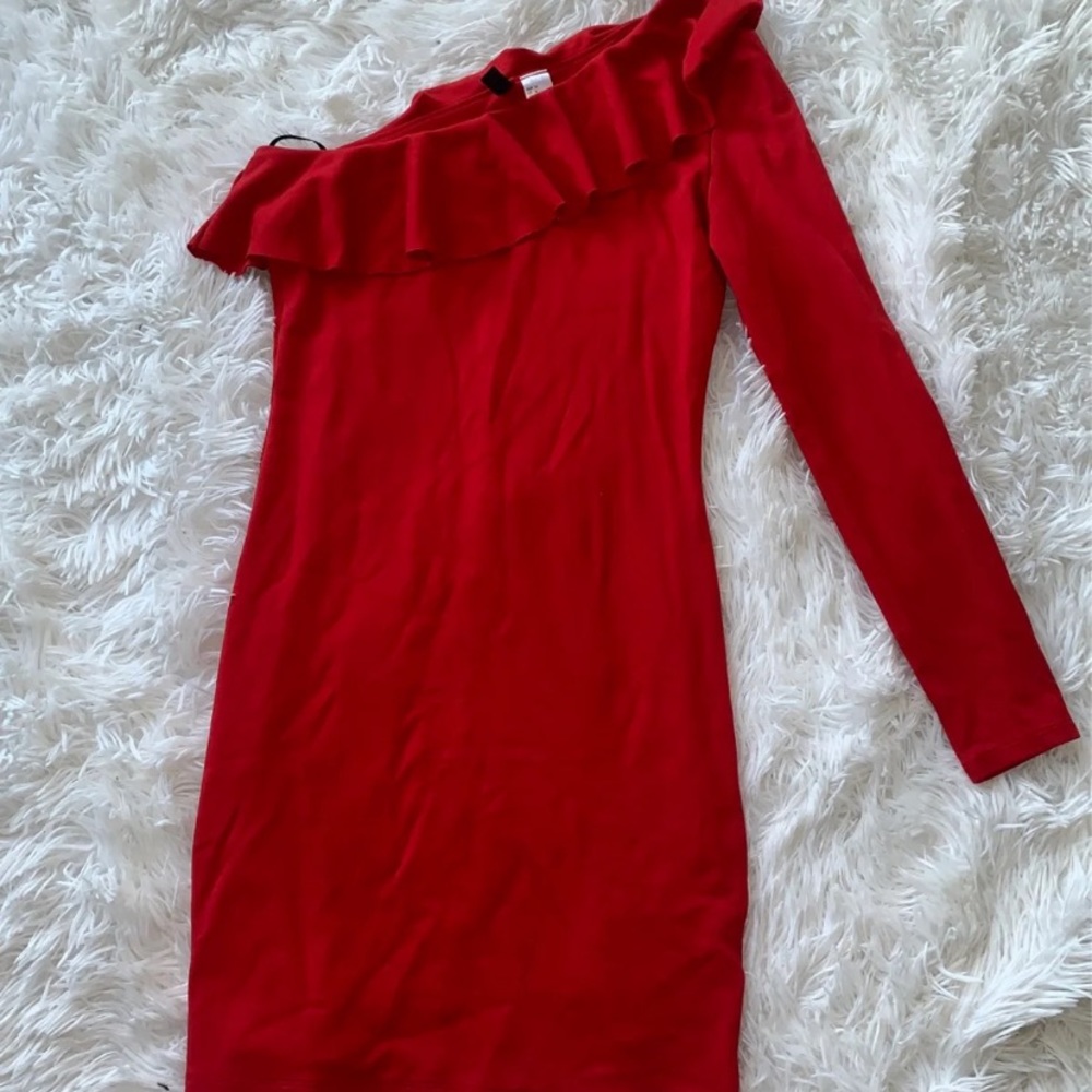 Red dress